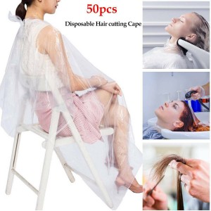 Disposable Cape Gowns for Hairdressers and Barbers 2